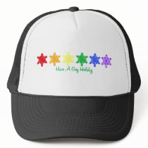 Have A Gay Holiday (Rainbow Snowflakes)