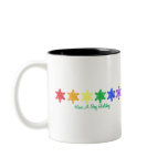 Have A Gay Holiday (Rainbow Snowflakes) Mug