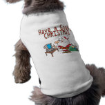 have a geeky christmas santa computer tech pet clothing