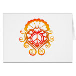 have a heart /henna sunburst card
