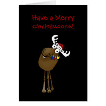 Have a Merry Christmoose! Card