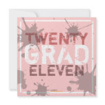 Have a Party Grunge Graduation Party Invitation
