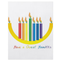 Have a Queer Chanukah Full Color Flyer