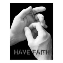 Have Faith Postcard