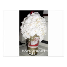 HAVE ONE ON ME! POSTCARD