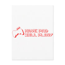 Have Pad, Will Play - Video Games Gamer Gaming Post Card