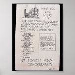 Have You Any Ideas? We Solicit Your Co-Operation Print
