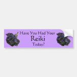 Have You Had Your Reiki Today Rose Bumper Sticker