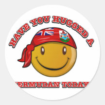 Have you hugged a Bermudan today? Sticker