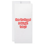 Have You Hugged A Biologist Today? Rack Card Template