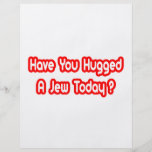 Have You Hugged A Jew Today? Flyer Design