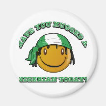 Have you hugged a Nigerian today? Refrigerator Magnets