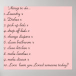 Have you loved today? posters