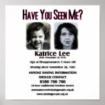 Have You Seen Me Katrice Lee Poster posters