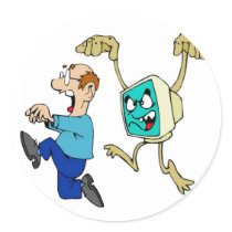 Having a bad Day Funny Sticker