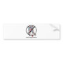 Having A Heart Is Overrated (Cross-Out Heart) Bumper Stickers