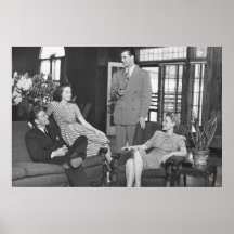 Having The Joneses Over Poster