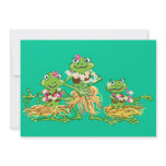Hawaian party invitations