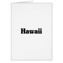 Hawaii Classic Card