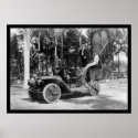 Hawaii Festival Auto Float by Yale 1912 posters