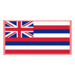 Hawaii Flag photo cards