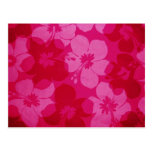 Hawaii flower postcards