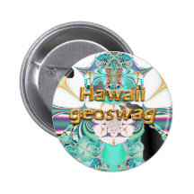 Hawaii Geoswag Geocaching Gifts Treasure Buttons