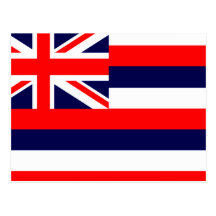 HAWAII / HAWAIIAN FLAG POSTCARDS