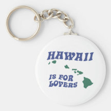 Hawaii Is For Lovers Key Chain