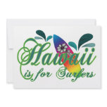 Hawaii is for Surfers invitations