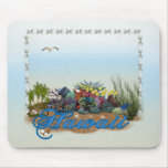 Hawaii island mouse pads