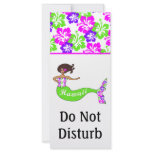 Hawaii Mermaid Do Not Disturb rack cards