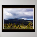 Hawaii Painted Scene Poster