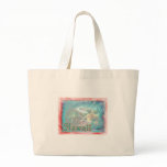 Hawaii Red Floral Tote Bag