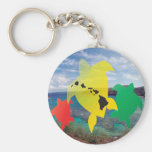 Hawaii Reggae Turtles Keychains