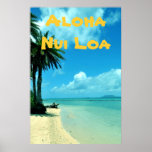 Hawaii Scenic Beach Poster posters