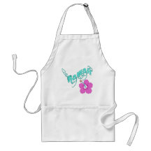Hawaii with Hibiscus Products Apron