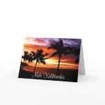 Hawaiian Christmas card
