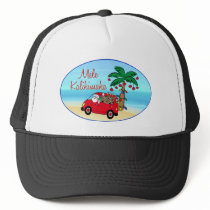Hawaiian Christmas Mesh Hat