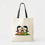 Hawaiian Dance Budget Tote Canvas Bag