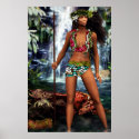 Hawaiian Dragon Goddess posters