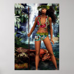 Hawaiian Dragon Goddess posters