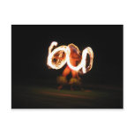 Hawaiian Fire Dance postcards