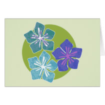 Hawaiian Flowers 1 Greeting Card