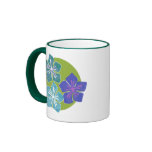 Hawaiian Flowers 1 Coffee Mugs