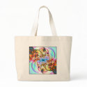 hawaiian flowers: lava & ash bags