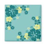 Hawaiian Flowers Magnets