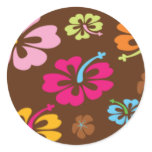 Hawaiian Flowers stickers