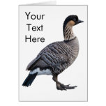 Hawaiian Goose (Nene) Card
