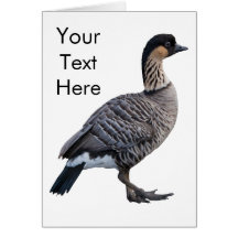Hawaiian Goose (Nene) Card